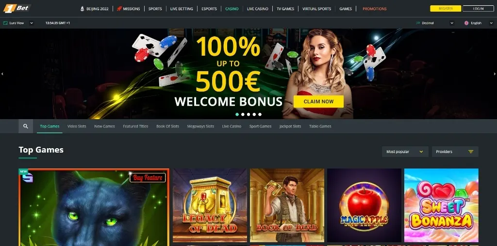 1bet casino review