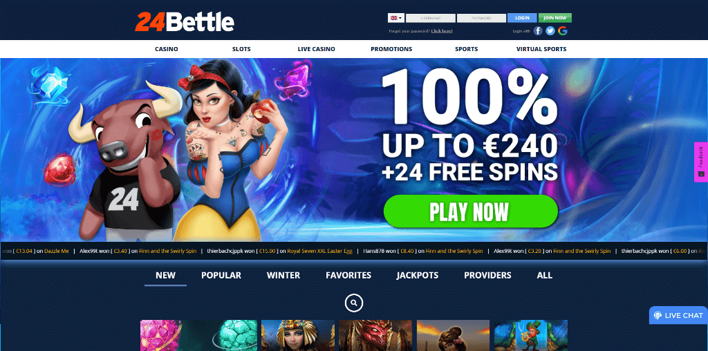 bettle casino  €