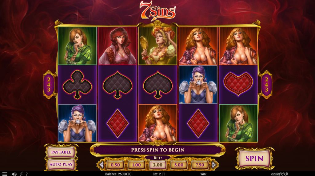 7 sins play n go slots
