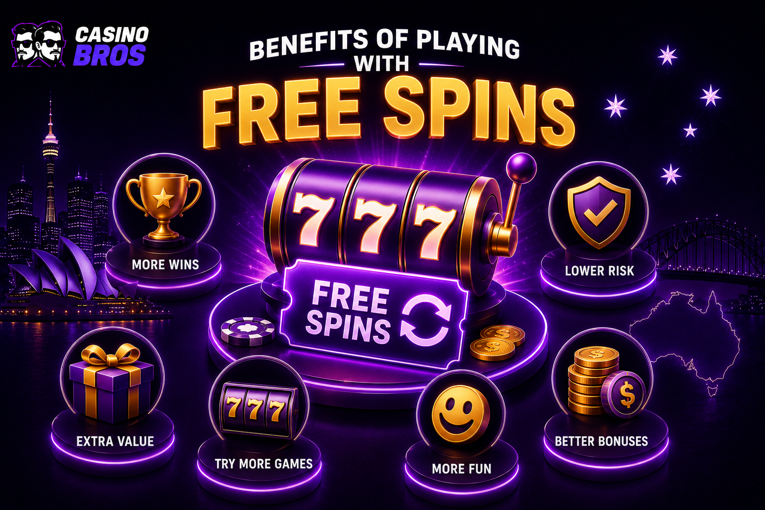 Benefits of Playing With Free Spins