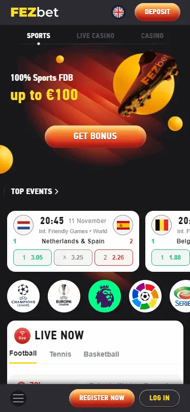 FEZBet Bonus