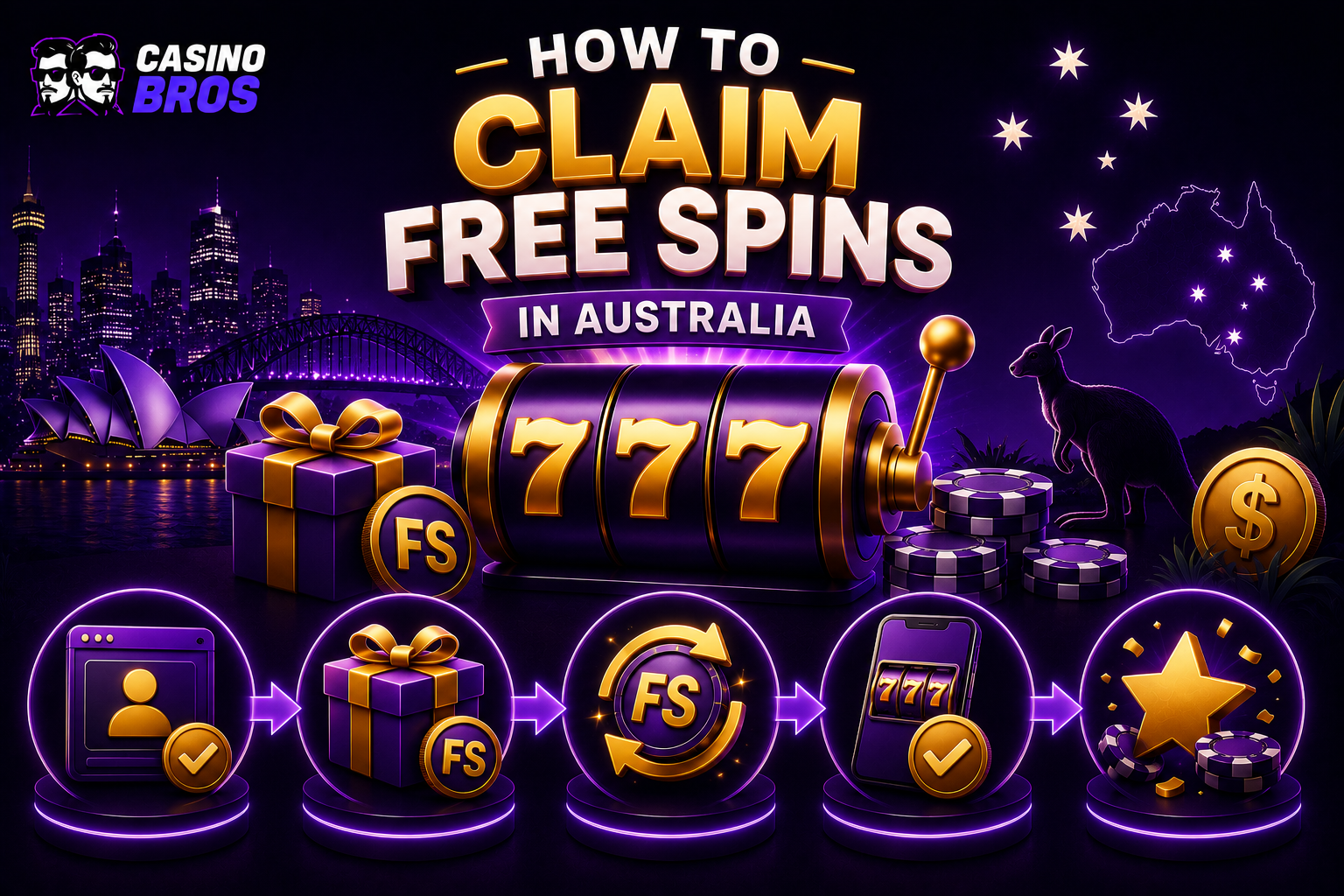 How to Claim Free Spins in Australia