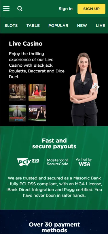 Mason Slots Casino
