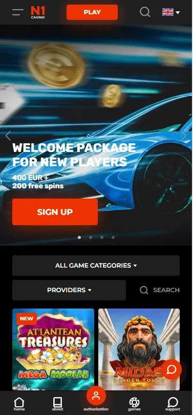 N1 Casino Bonus