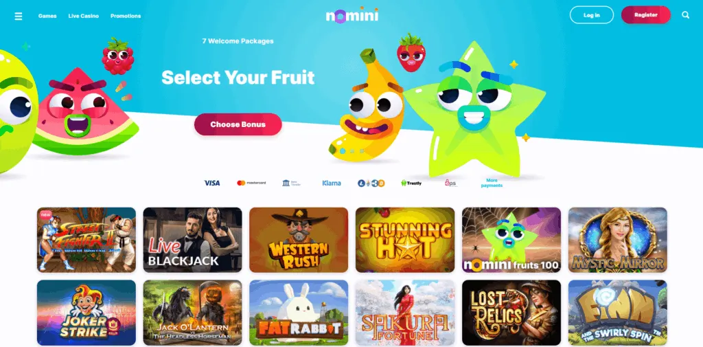 Nomini Casino Review