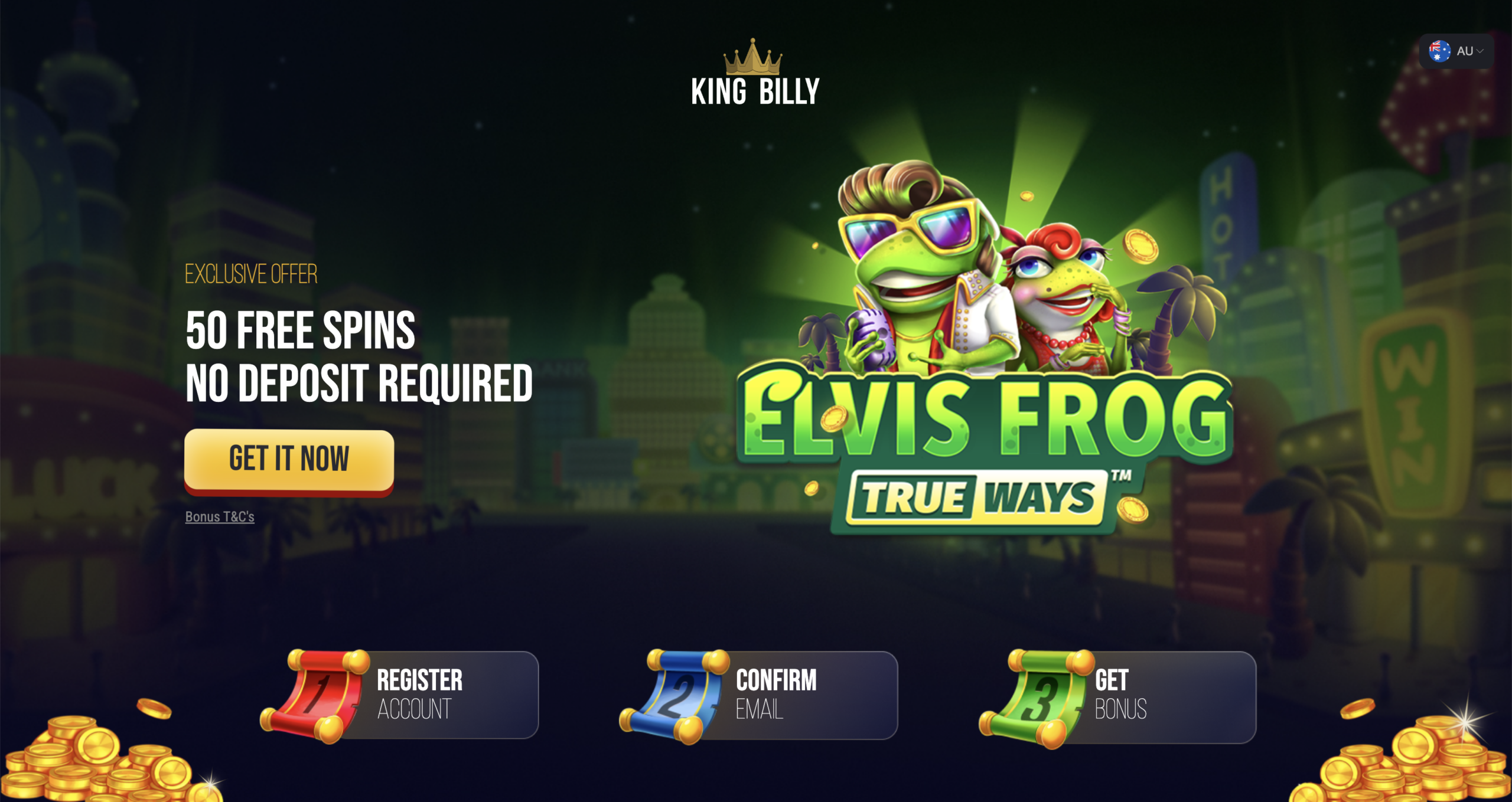 King Billy – 50 Free Spins