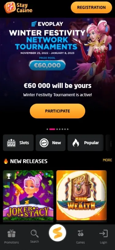 Stay Casino Bonus