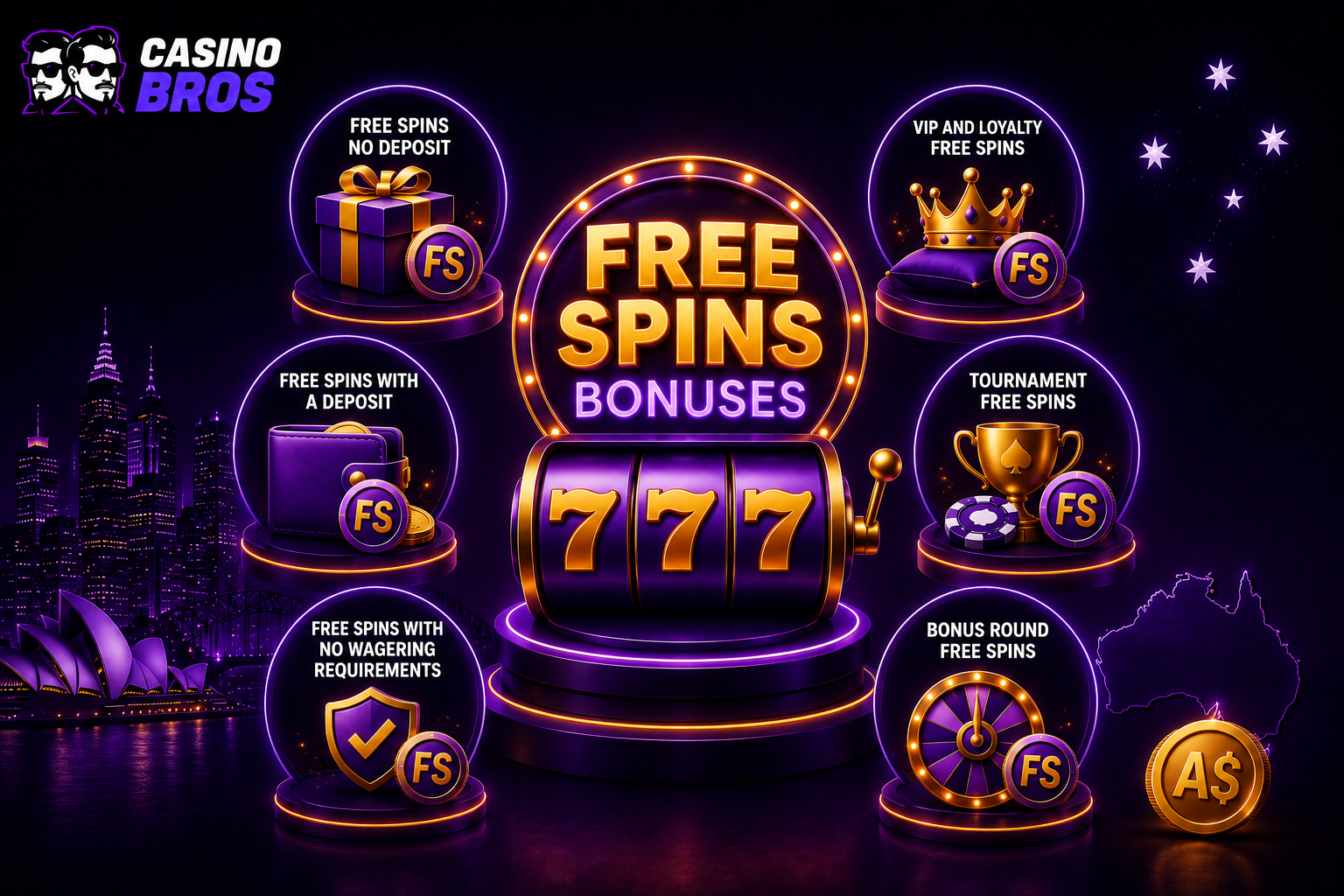 Types of Free Spins Bonuses