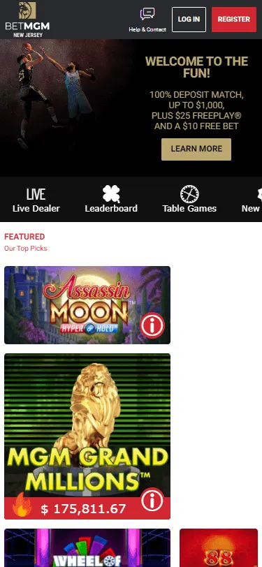 Betmgm casino bonus