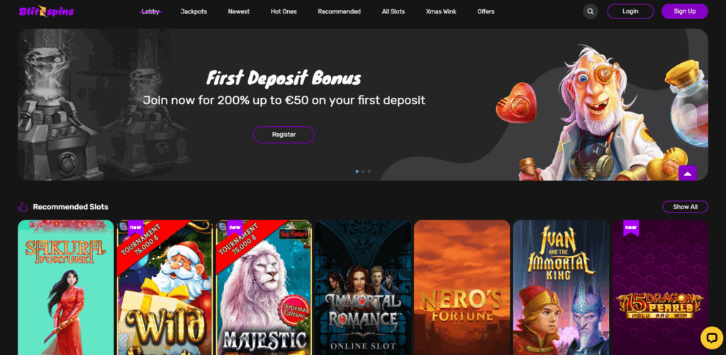 Blitzspins Casino Review