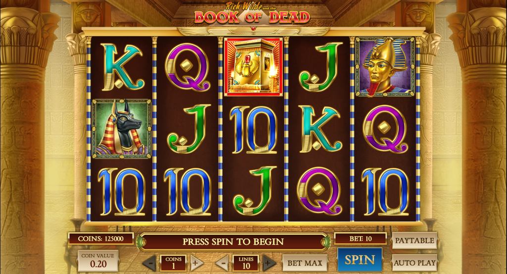 book of dead 20 free spins no deposit