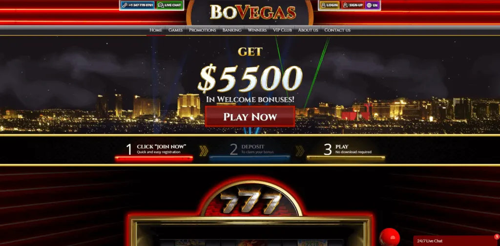 bovegas casino review