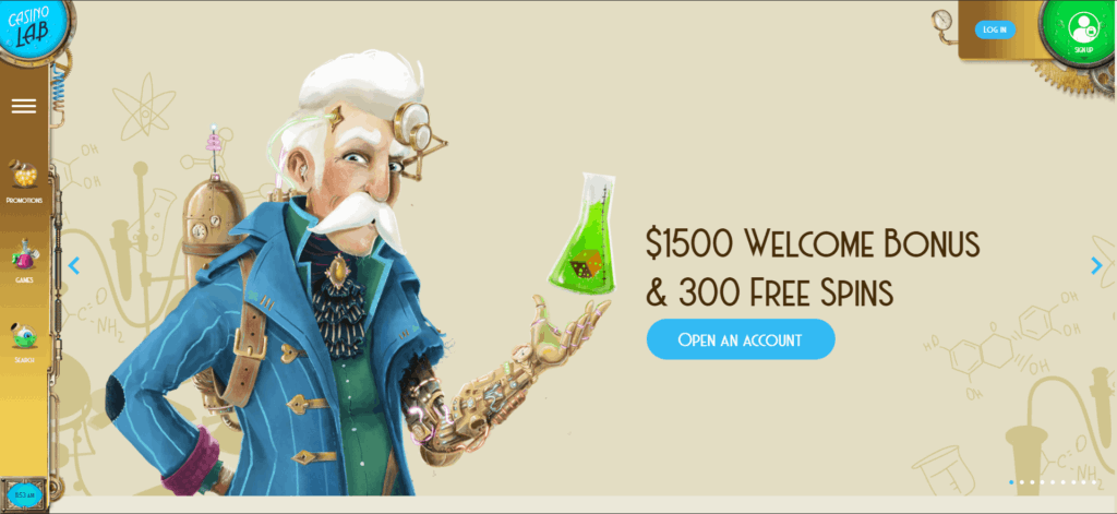 Casino Lab Review 2025 | €1500 + 300 FS | Casino Bros