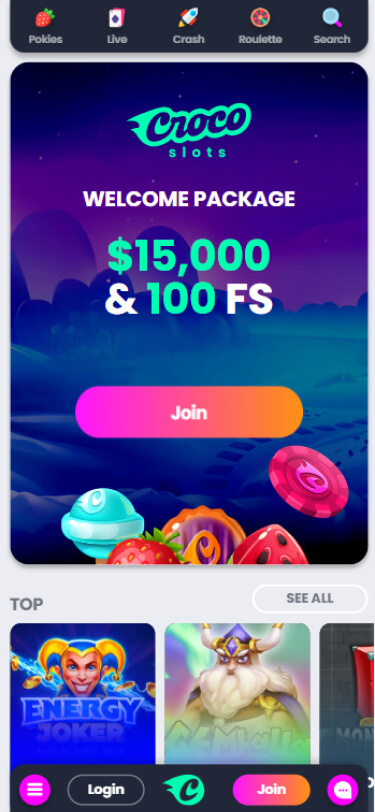 crocoslots casino bonus