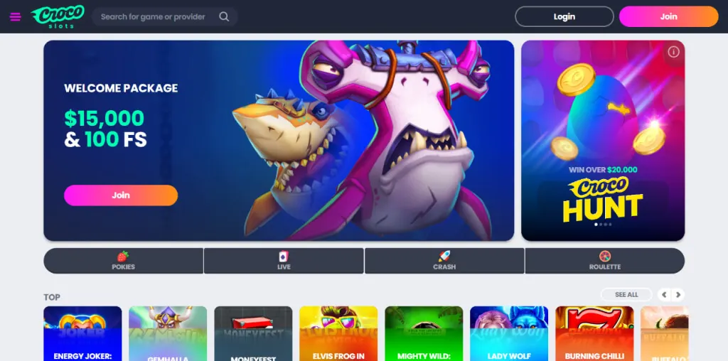 crocoslots casino review