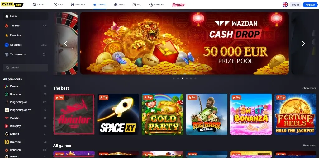cyberbet casino review