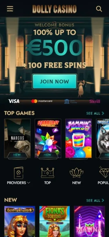 dolly casino bonus