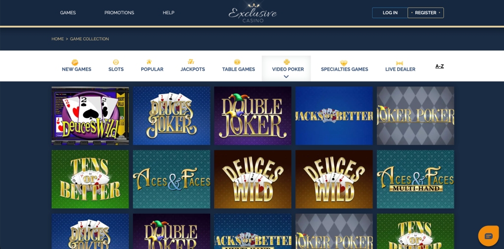 exclusive casino poker