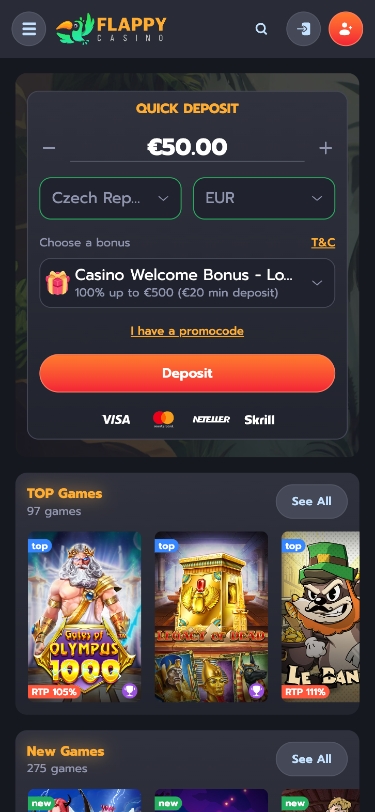 flappy casino bonus