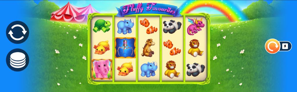 20 free spins on Fluffy Favourites