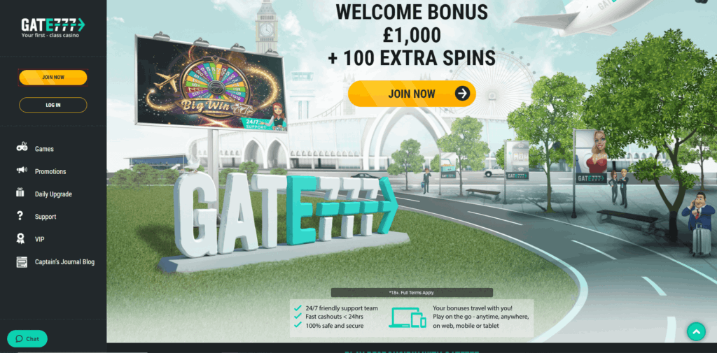 gate777 casino review