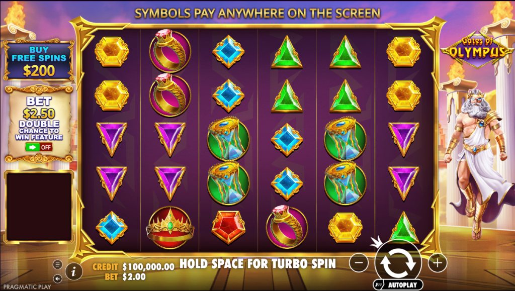 gates of olympus 50 free spins no deposit