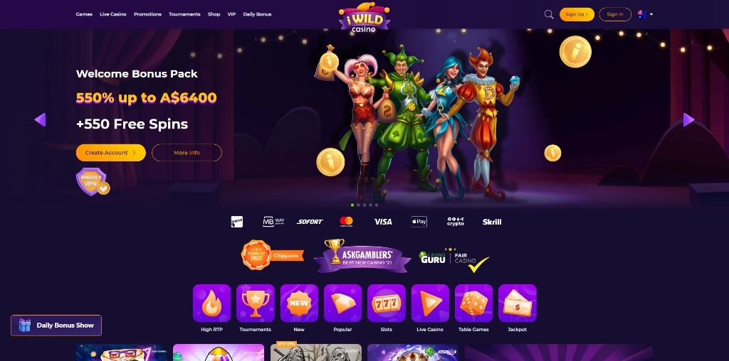 iwild casino review