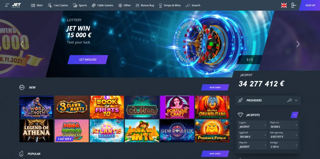 jet casino review
