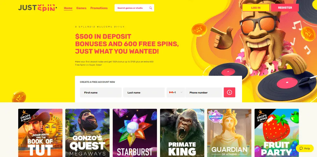 just spin casino review