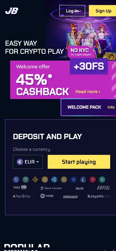 justbit casino bonus