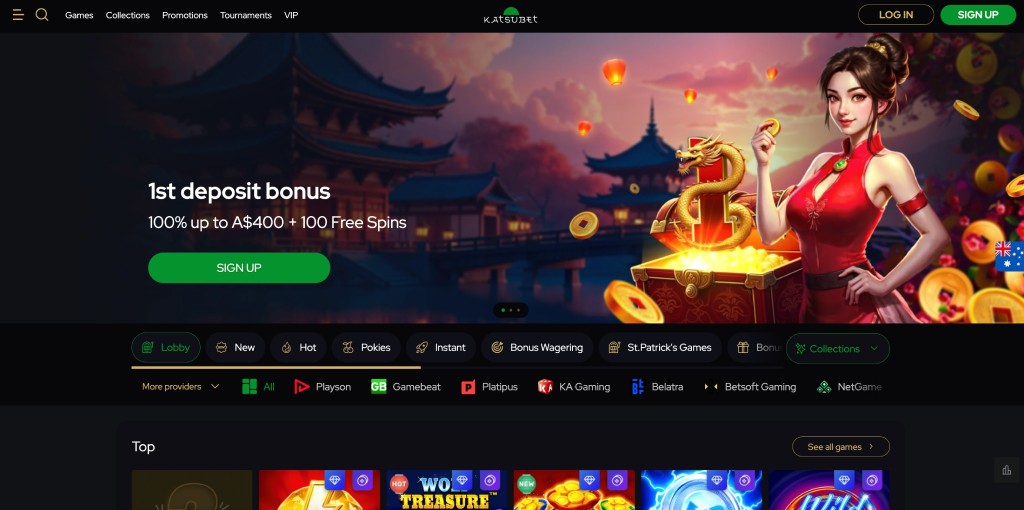 katsubet casino $5 minimum deposit