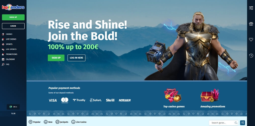lapilanders casino review