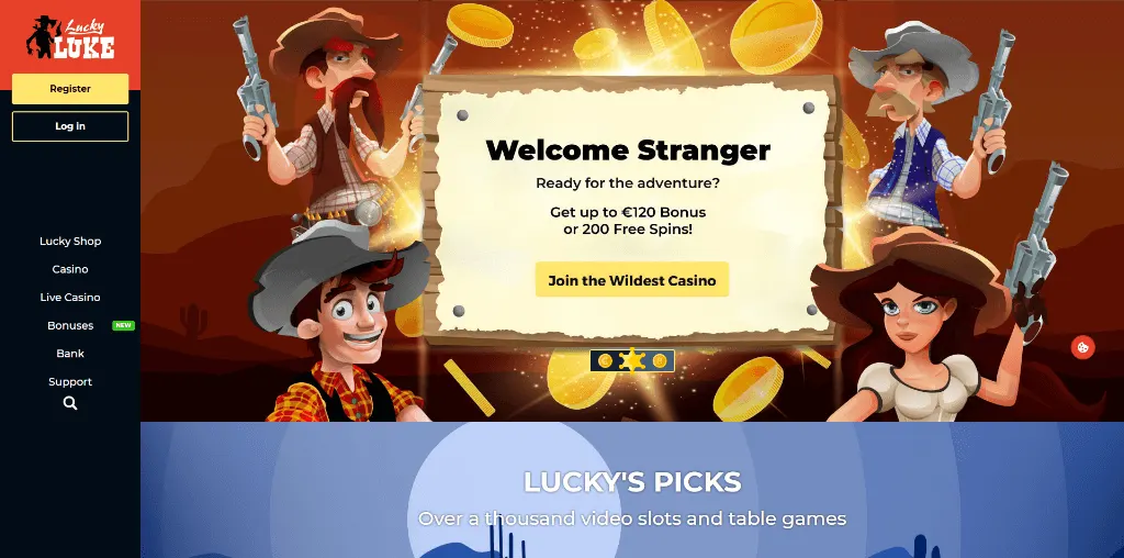 lucky luke casino review