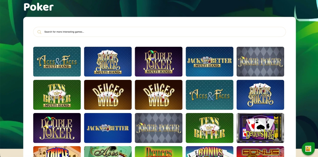 lucky tiger casino poker