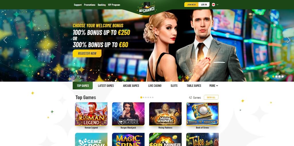 maChance casino review