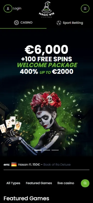 magicwin-bet casino bonus