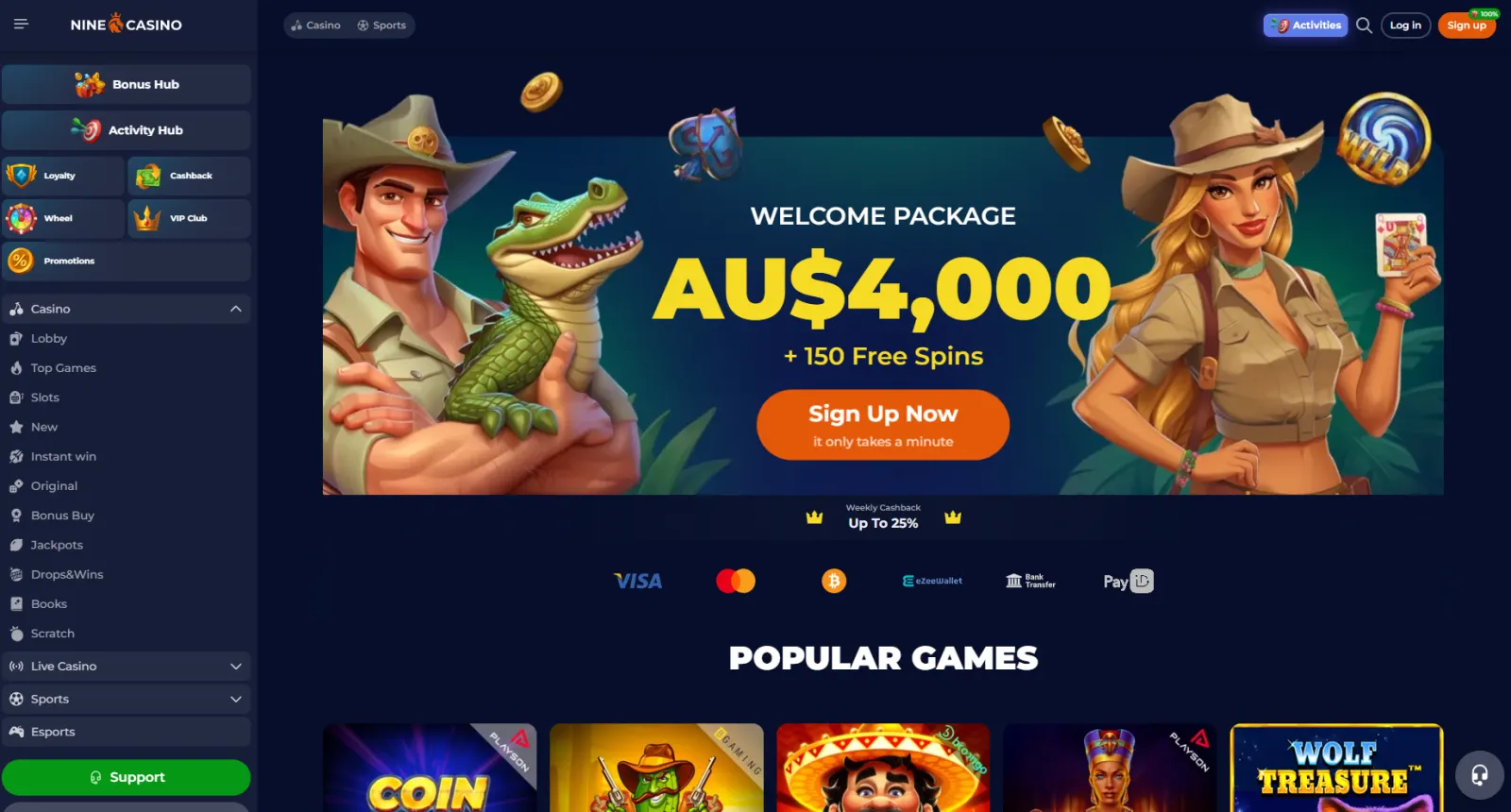 nine casino review