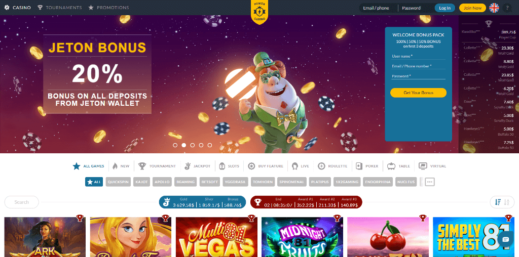 Power Casino Review