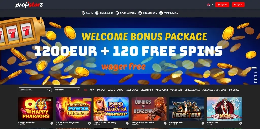 profistarz casino review