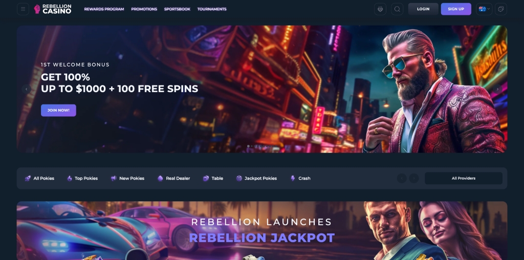 rebellion casino review