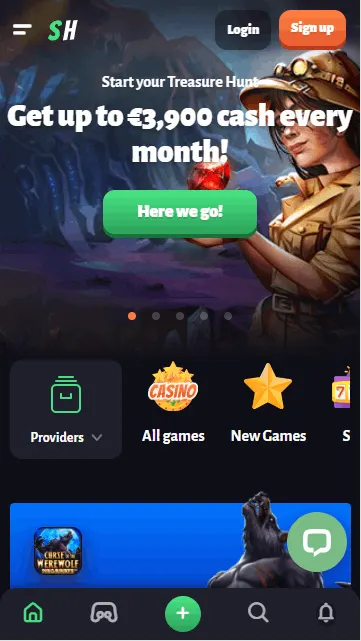 slot hunter bonus