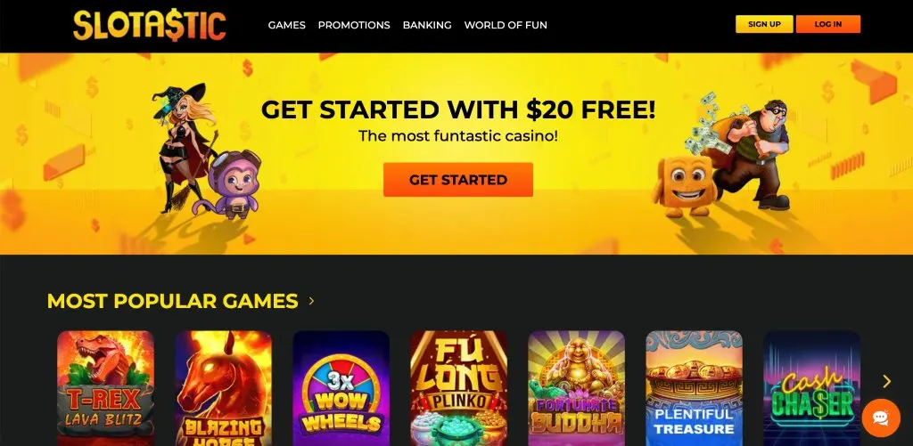 Slotastic casino no deposit bonus promotion