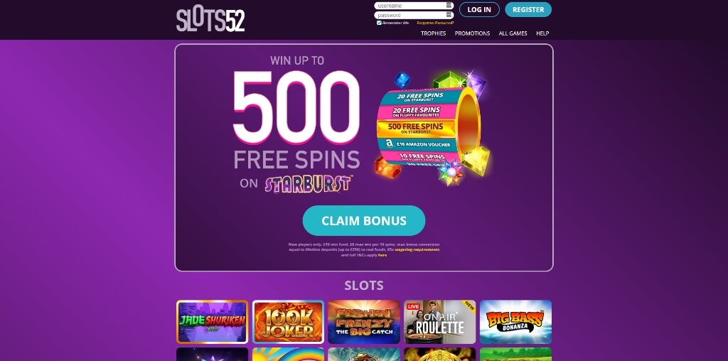 slots 52 casino review