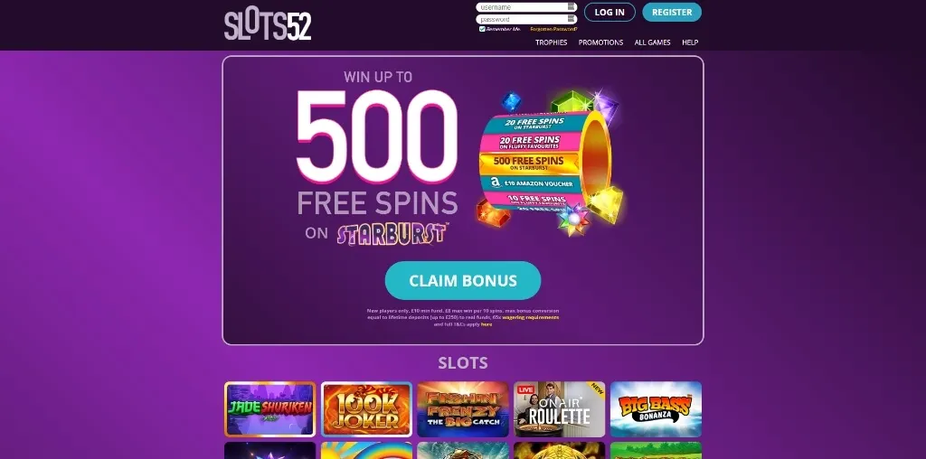 slots 52 casino review