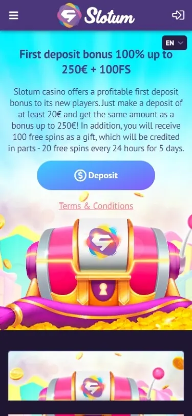 slotum casino bonus