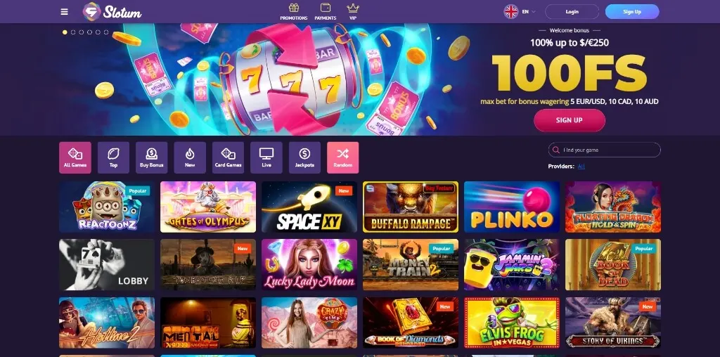 slotum casino review