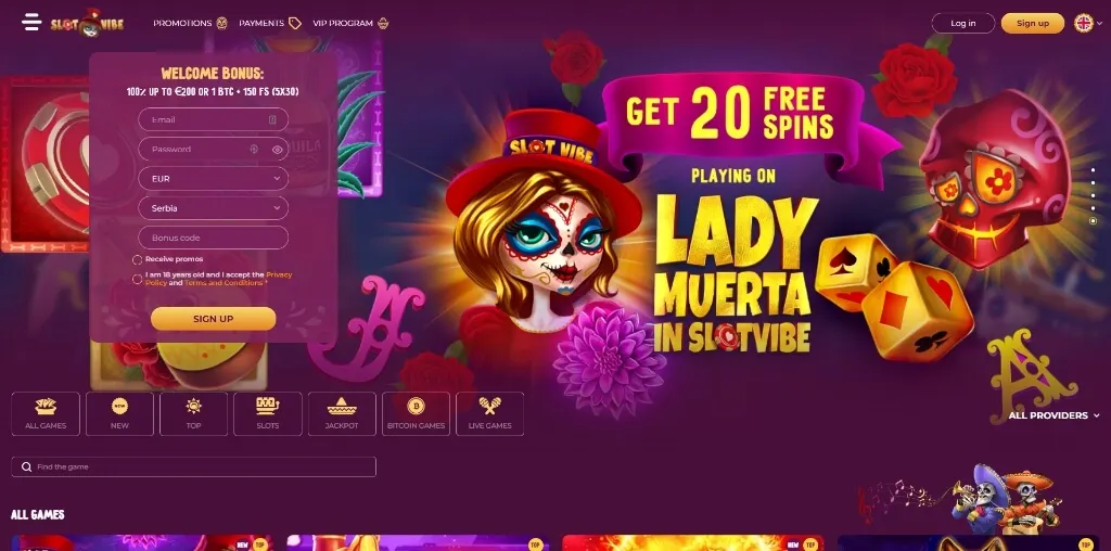 slotvibe casino review