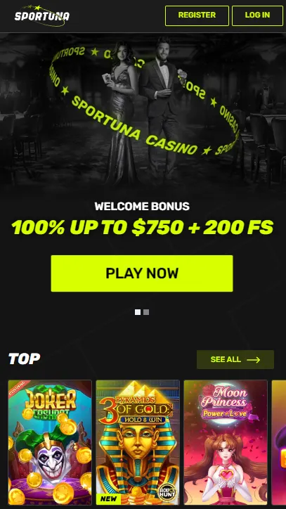 sportuna mobile au