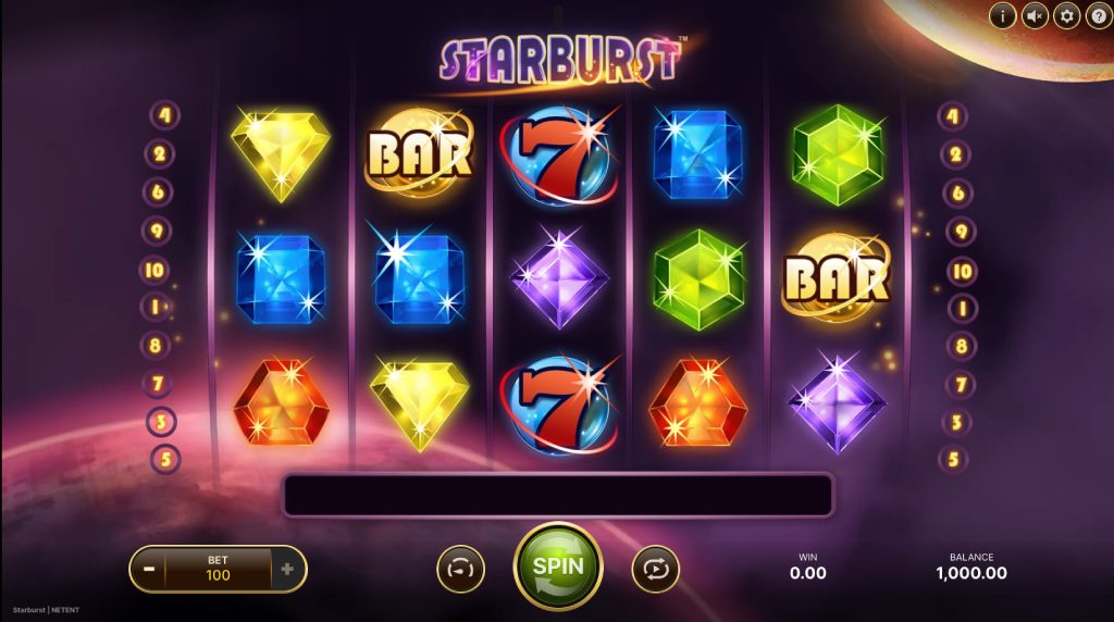 starburst netent
