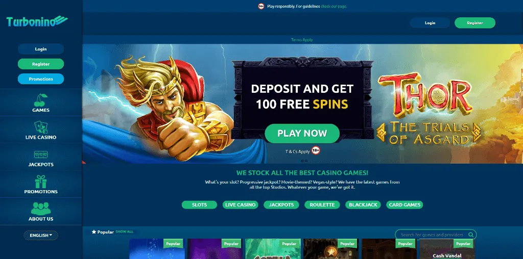 Turbonino casino review